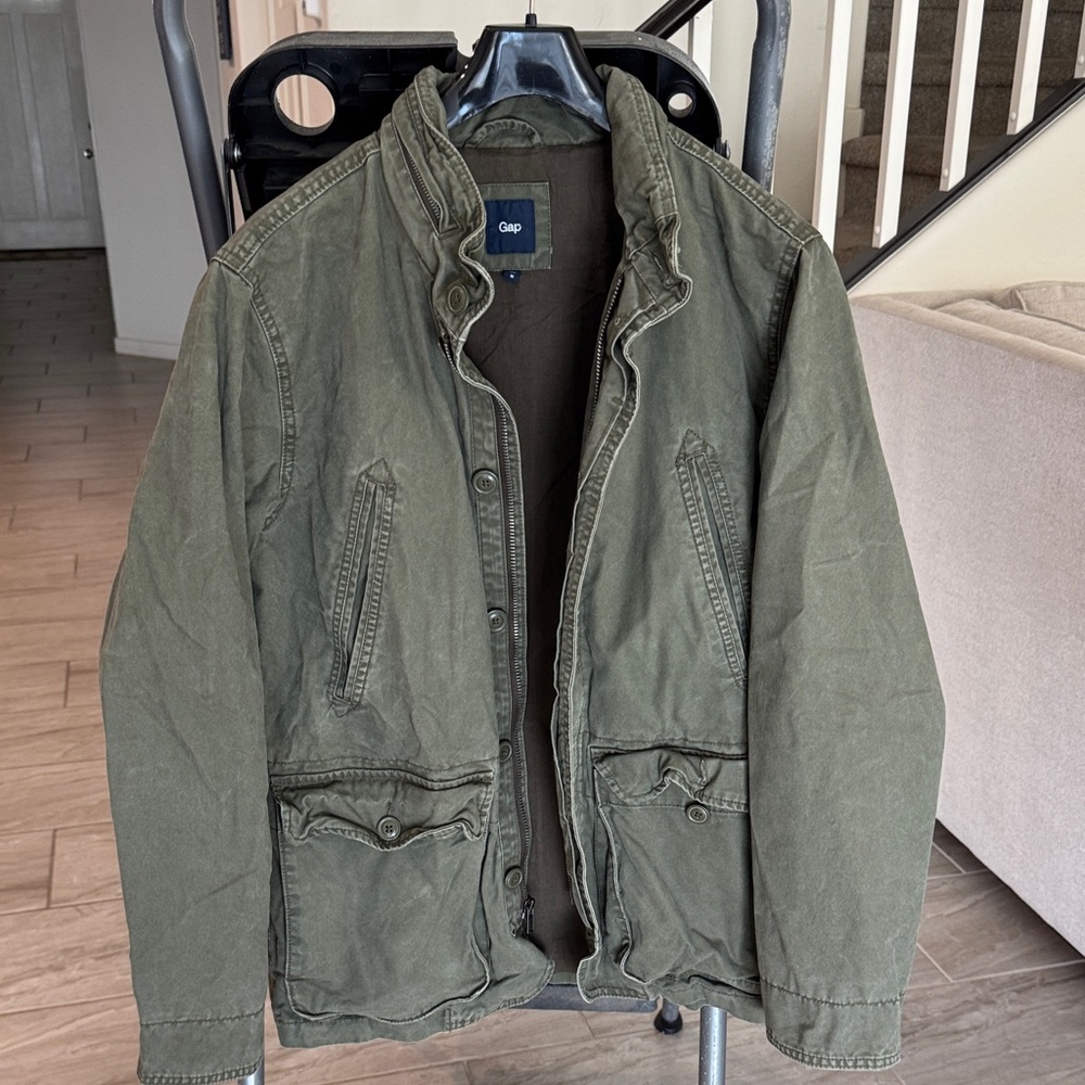 GAP Men's Military Green Field Jacket